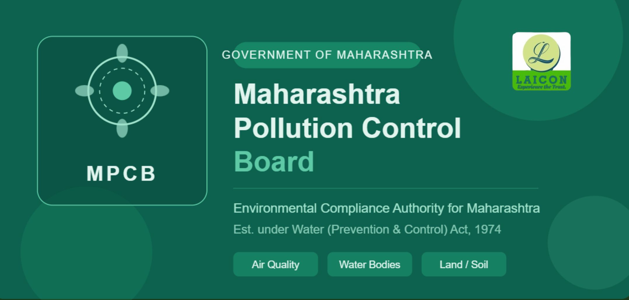 What is MPCB full form? — Maharashtra Pollution Control Board, statutory environmental authority for Maharashtra established under the Water Prevention and Control of Pollution Act 1974