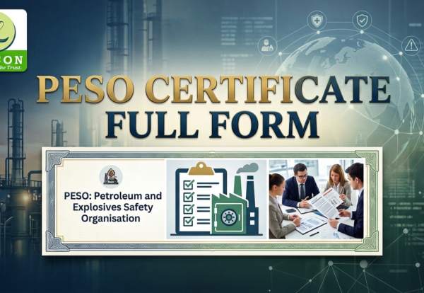 PESO Certificate Full Form
